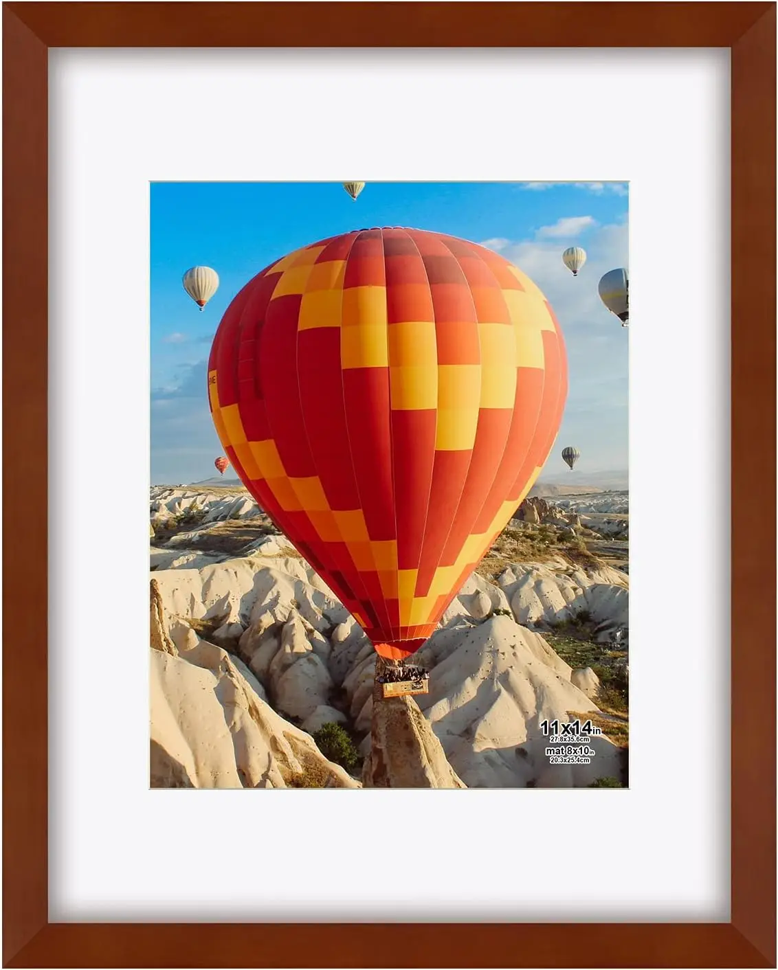 Family Wall Gallery Multiple Photo Frames in Wood and Metal Alloy Frame for Art Works and Poster Wall Hanging