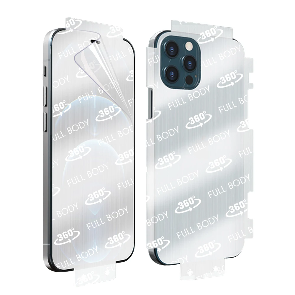 
Factory Direct Sale Best TPU Hydrogel Phone Film Ultra Clear 3D Full Cover For iPhone 12 Screen Protector 