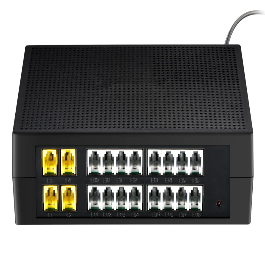 Cost-effective Hotel Small Analog 4 Outline Ports 16 Extensions PBX Basic PABX Group