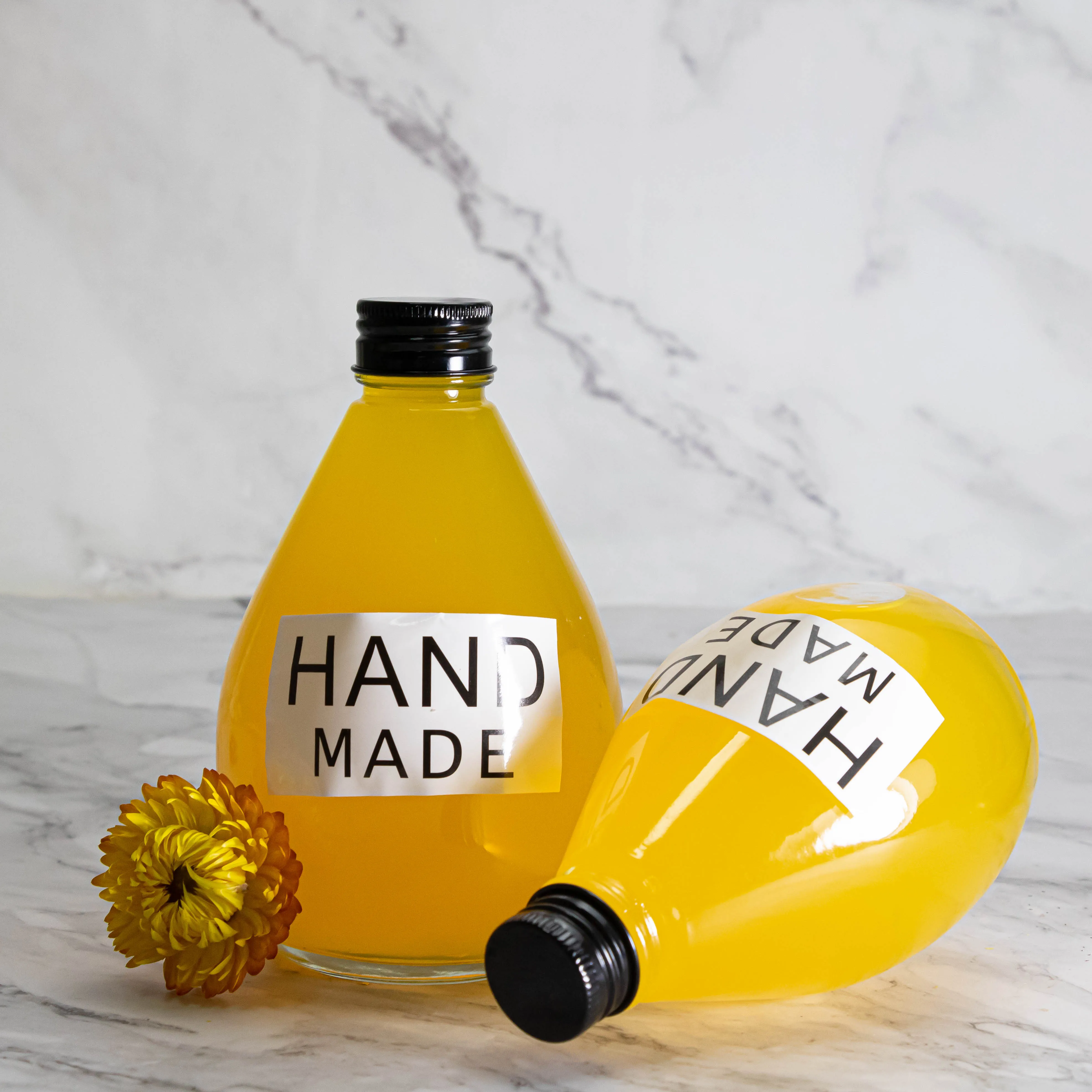 High Quality Glass Juice Tea Water Coffee Milk Tea Bottle ECO-friendly Glass Bottles