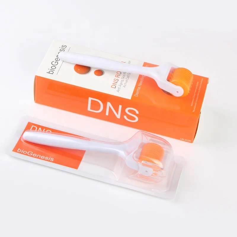 Dermaroller 192 Stainless Steel Micro Needle Derma Roller For Hair Beard Regrowth Scars Stretch Marks Wrinkle Removal Skin Care