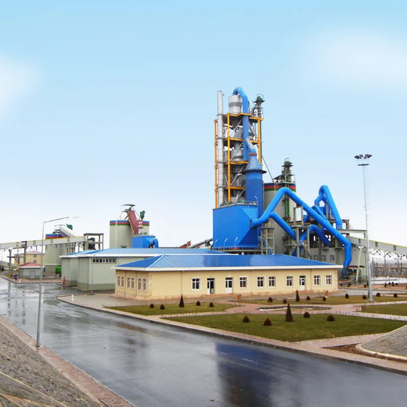42.5 Portland Cement Making Plant 1500 Tpd Dry Process New Small Unit Machinery Cement Factory For Make Cement