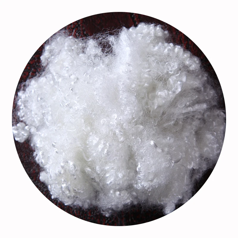 Переработанное полое конъюгированное Полиэфирное штапельное волокно 7d 64