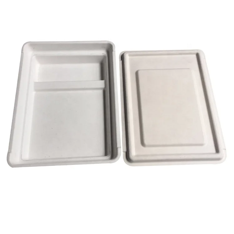 Paper Serving Tray, Molded Pulp Paper Packaging For Kindle E-Book Electronics Inner Tray
