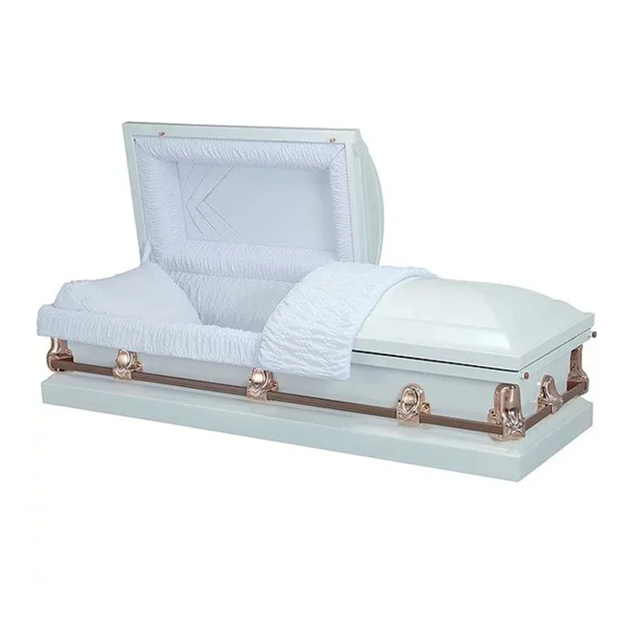 Funeral metal casket made in China baby caskets
