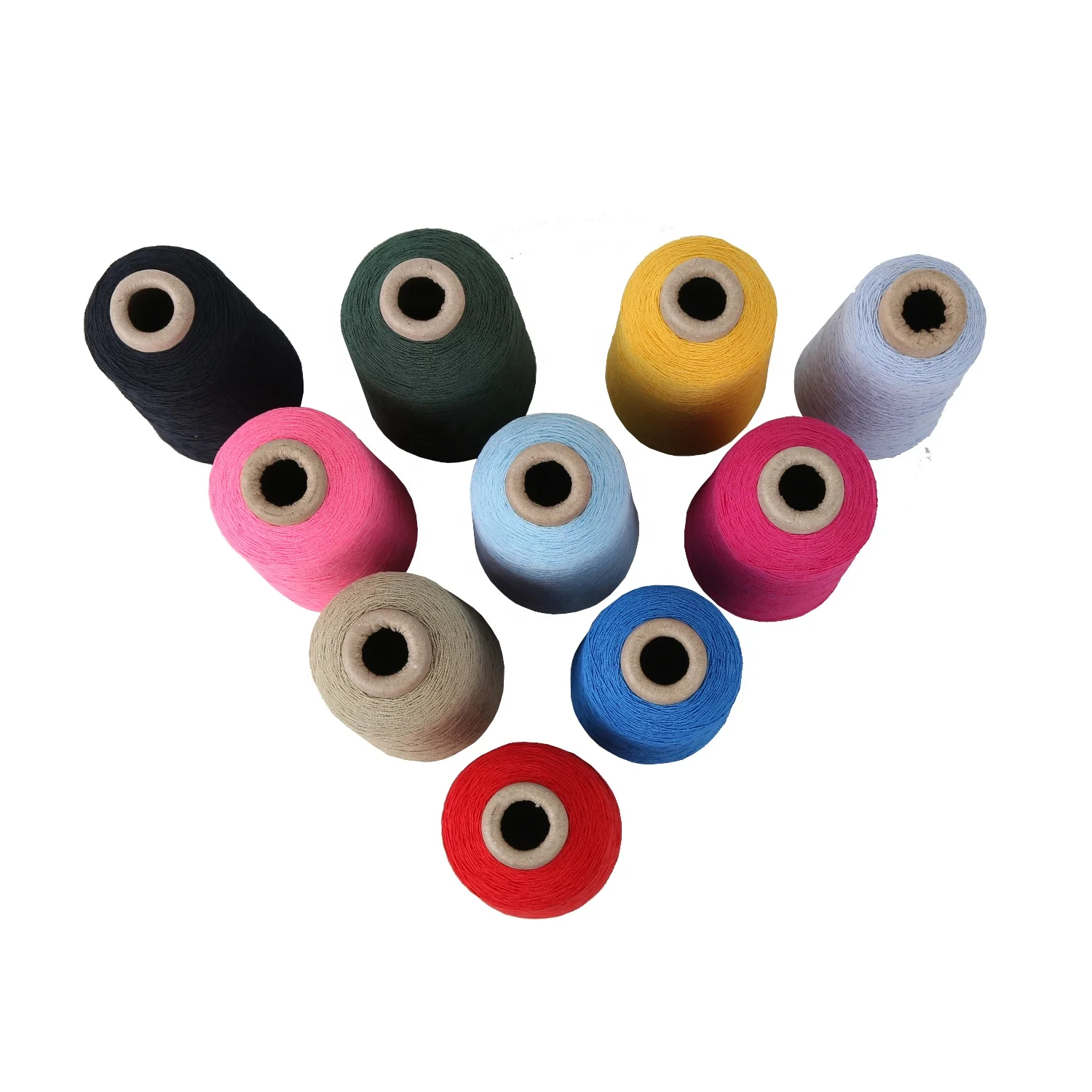 100% Rubber Covered Yarn Socks Machine Knitting Use Latex Covered Yarn Made Spandex Polyester GRS Certified Dyed Raw Available