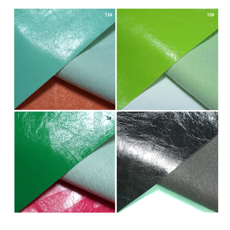 embossed faux leather foiled synthetic leatherette sheet for book cover fabric