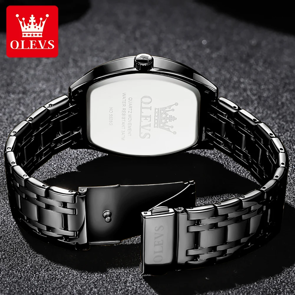 OLEVS 5528 OEM custom Fashion Mens Waterproof Classic calendar  Sport Watches fashion Top Brand Luxury Quartz Watch for man