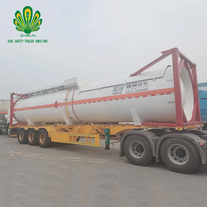 Shengrun Brand ISO T50/T75/T11/T14 Stainless Steel Water Tank Container