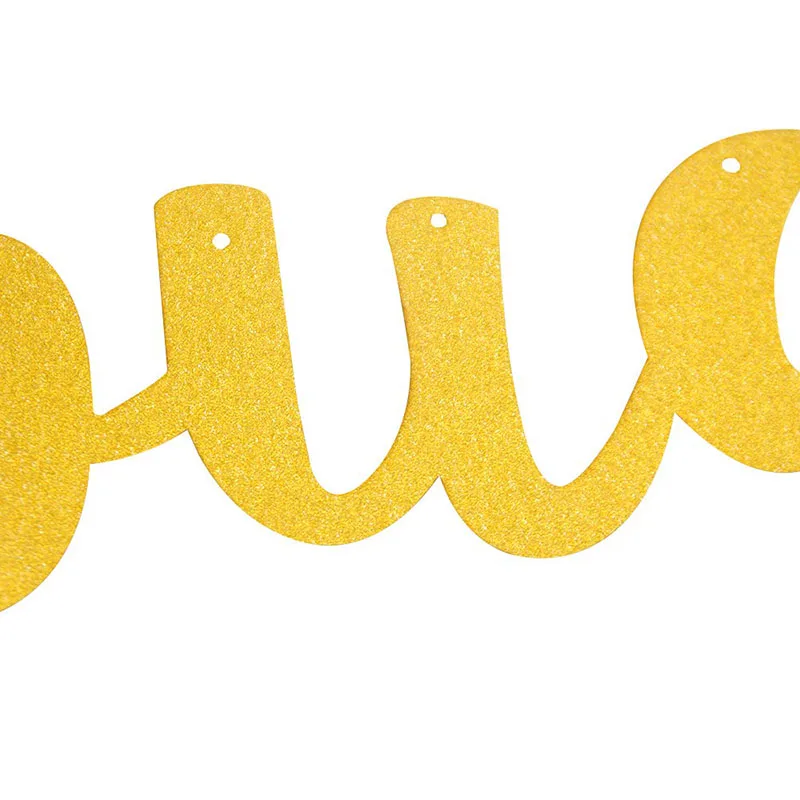 Graduation Banner 2021 We are So Proud of you Congrats Banner with Gold Glittery Circle Dots Garland for Graduation Gift