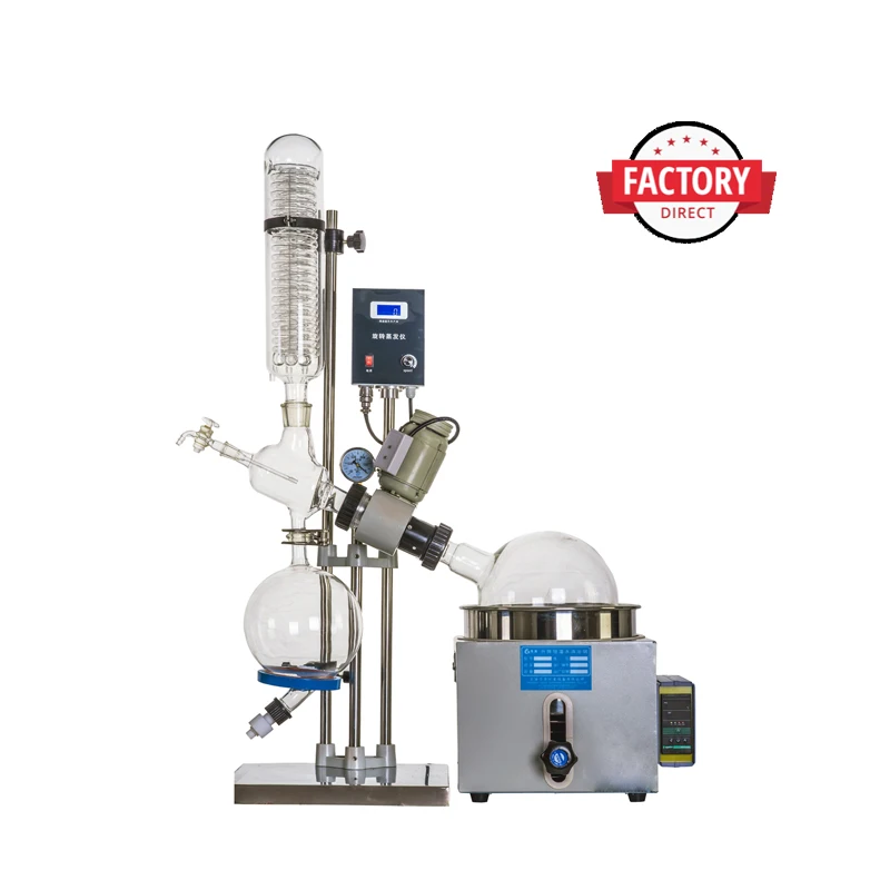 Vacuum Distillation Mini 500ml 1L 5L Lab Rotary Evaporator Harga Kit