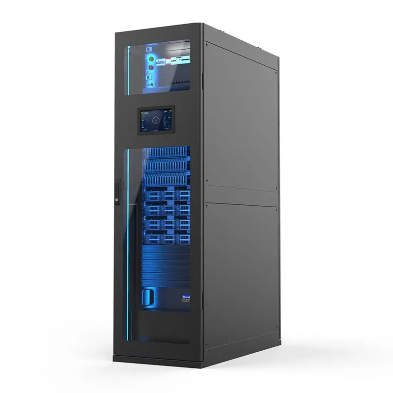 ningbo lepin factory  custom glass door 42U  CAC  server rack IDC network cabinet  price list