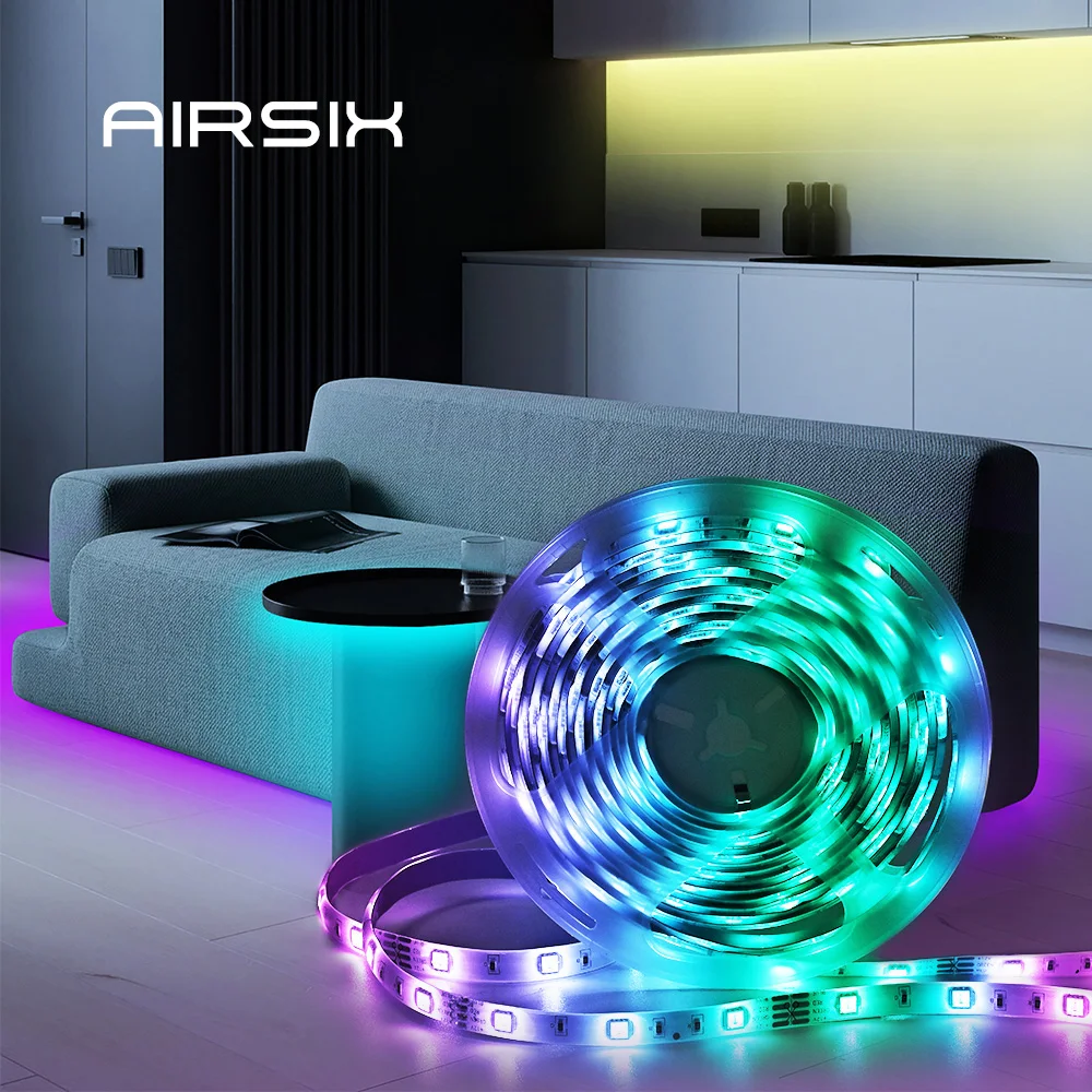 Best Quality Neon RGB IP65 Cuttable 20m 12v COB 10m Outdoor 5050 15m Music Smart LED Light Strip Kit with 44key Remote