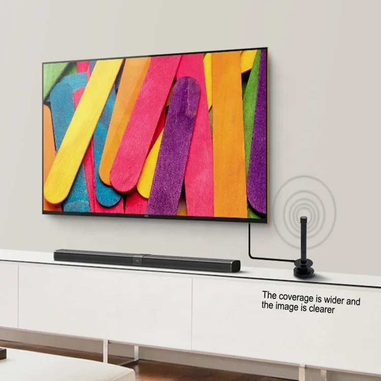 25dBi VHF UHF Антенна цифровая HDTV антенна tv uhf с магнитным
