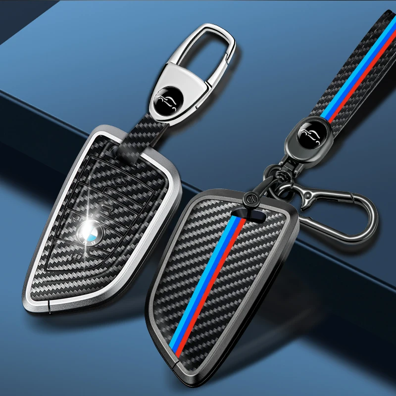 2022 новый дизайн алюминиевый сплав чехол для ключей автомобиля BMW 1 2 3 4 5 серии F20 F22 F30 F31 F32 защитный брелка аксессуары