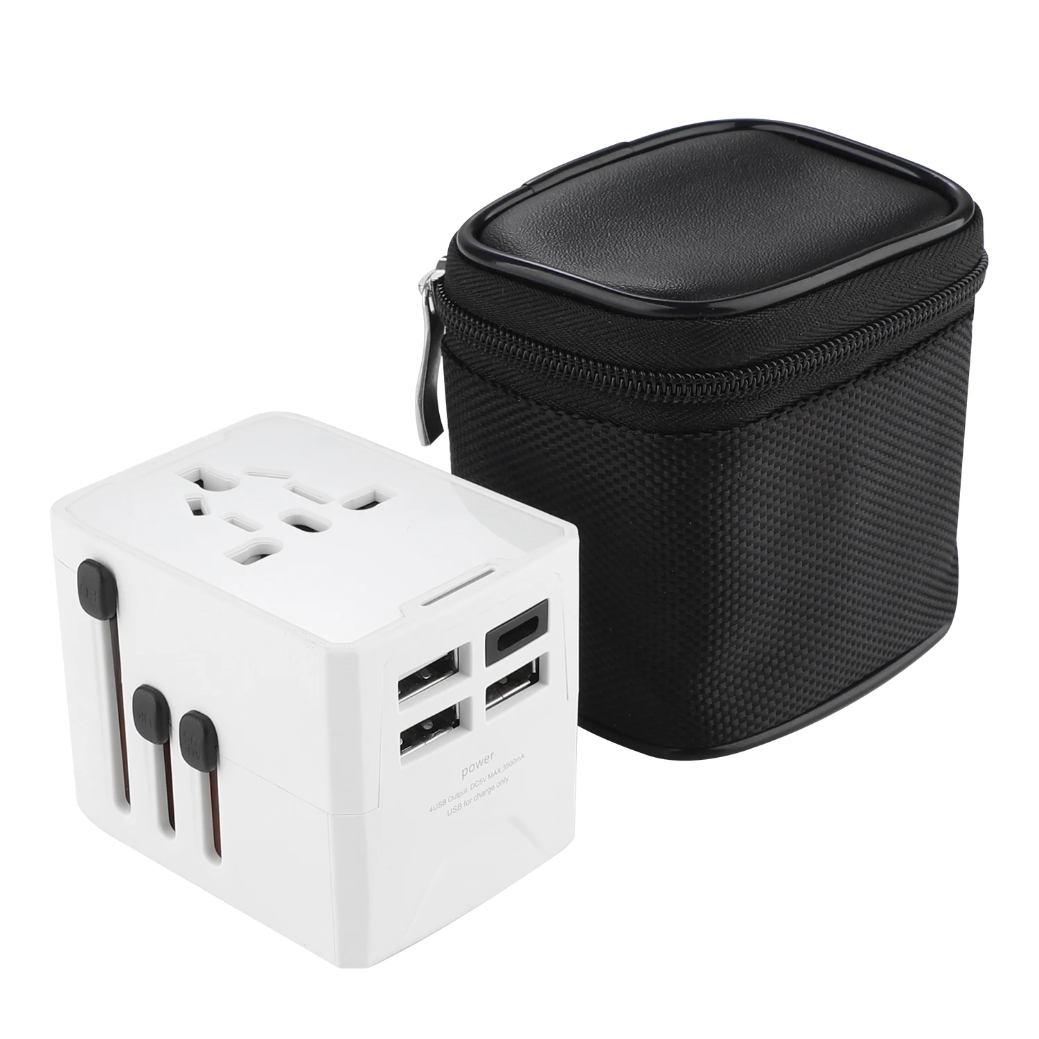 USB International Travel Adapter With 3USB 1 Type C to USB 3.0 Adapter/Universal Travel Adapter