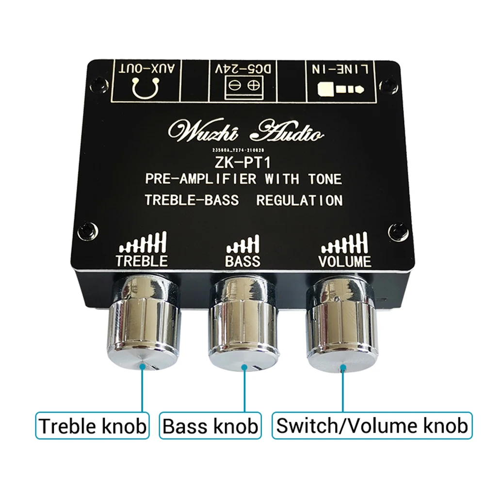 Wireless 5.0 Tone Pre-stage Amplifier Dual Channel Stereo Audio Decoder Board