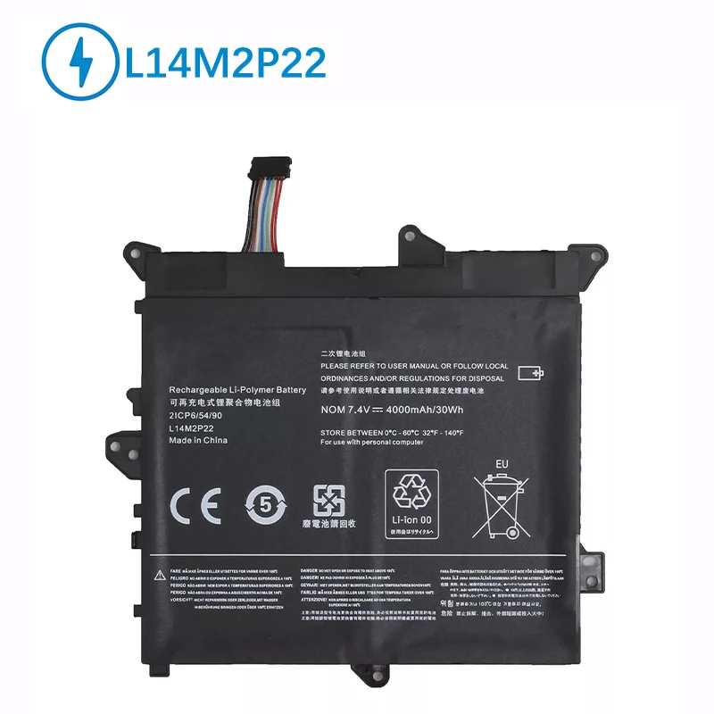 L14M2P22 L14S2P21 5B10H09630 5B10H09632 OEM laptop battery for Lenovo Flex 3-1130 1120 YOGA 300  IdeaPad 300S notebook battery