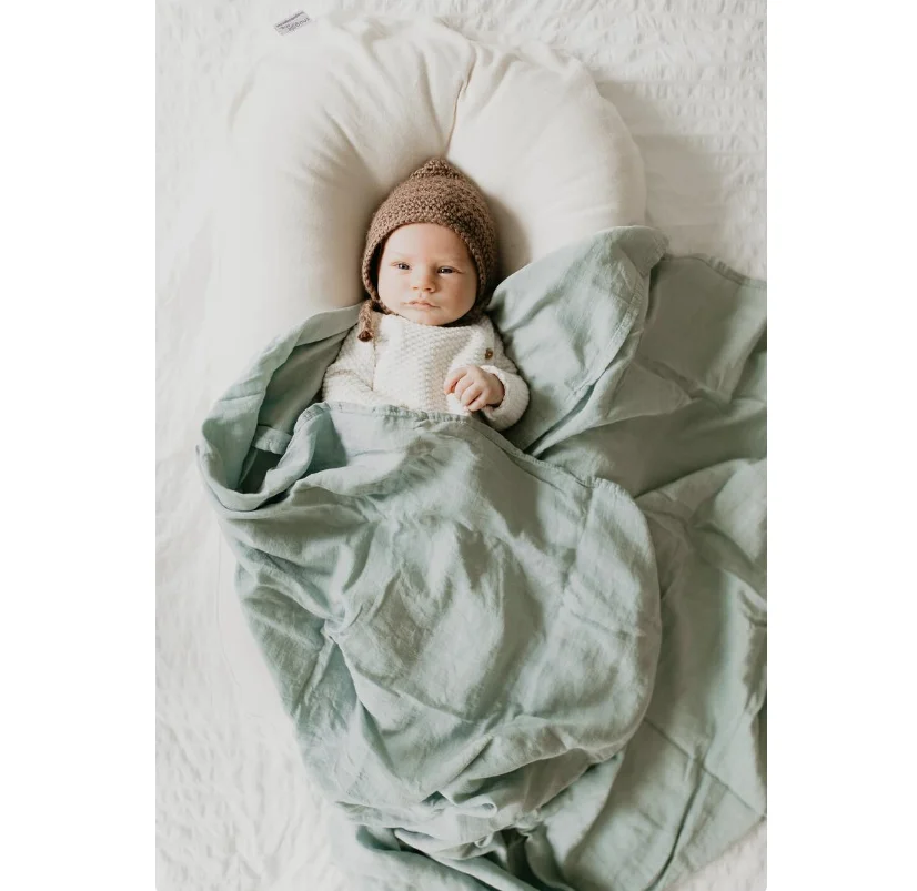 Ultra Soft Receiving Blanket 46x46 inches organic cotton baby bamboo muslin swaddle blankets wraps for newborns