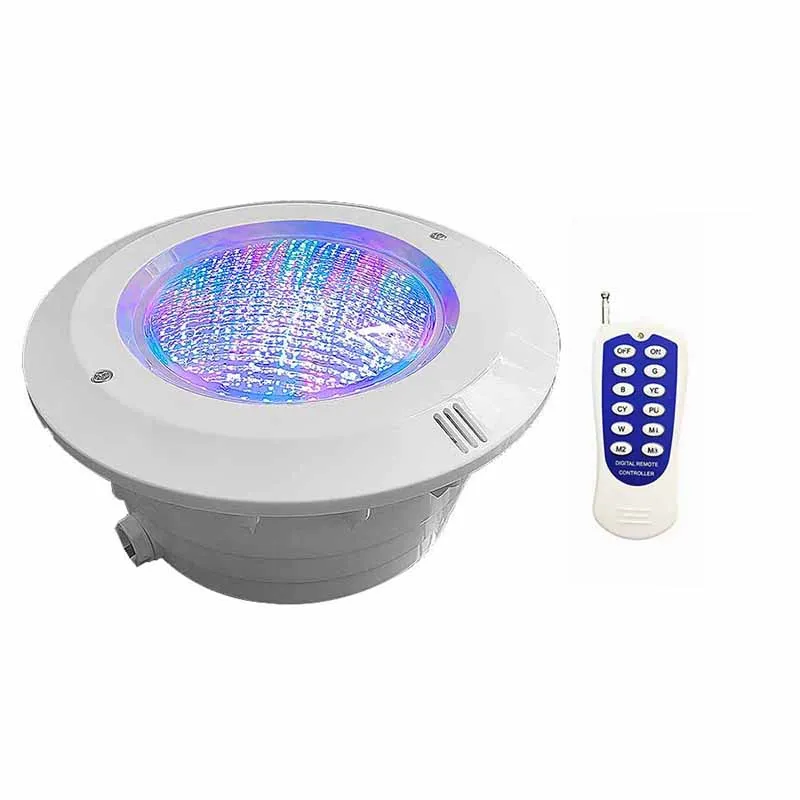 IP 68 12 Вт 18 24 36 нишевая 280*160 Встраиваемая Светодиодная лампа для бассейна ABS RGB-контроль подводная