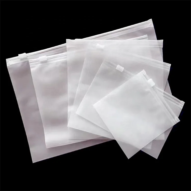 Оптовая Продажа, оптовая продажа, изготовленная на заказ Печать логотипа, прозрачная матовая пластиковая сумка на молнии для одежды