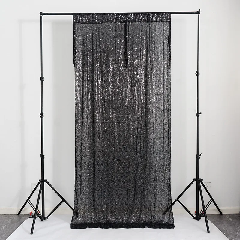 Sequin Backdrop Curtains 2ft x 8ft Wedding Party Backdrop Curtains Party Background Decorations