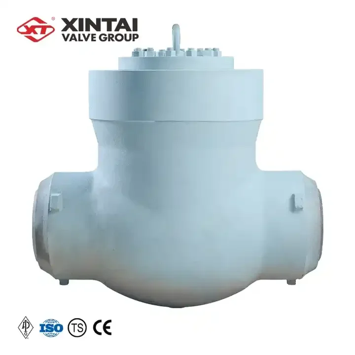 H61Y-2500LBC 12inch large welding Stainless Steel WC9 heavy pressure Check Valve