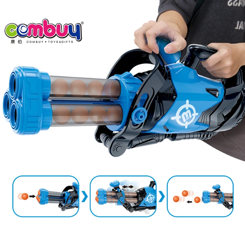 Robot Suit Balls Shoot Soft Bullet Game Target Toy Gun Shooting