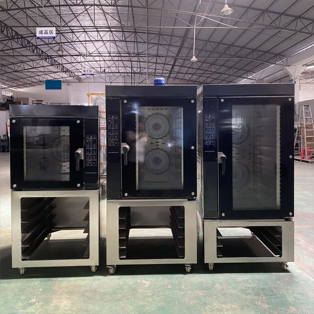 Industrial Gas 12 10 8 5 Trays Electric Convection Oven Commercial Electric Toaster Oven Convection