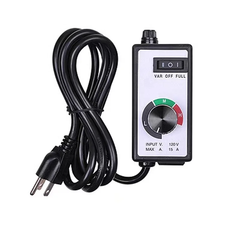 American standard plug 110v Electronic Single Phase Dc Ac Motor Variable Speed Fan Controller for duct fan