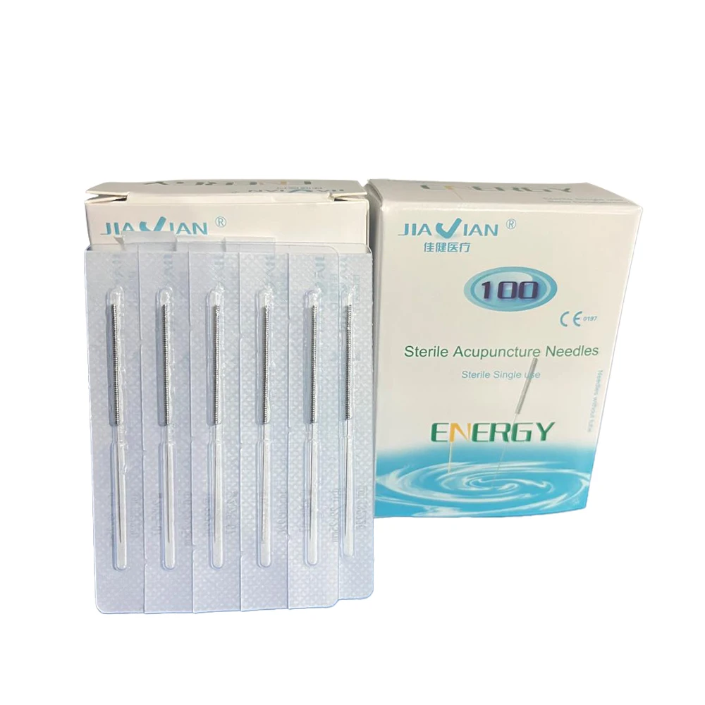 Good Quality Factory Price OEM Chinese Traditional Disposable Sterile Acupuncture Needle with Tube