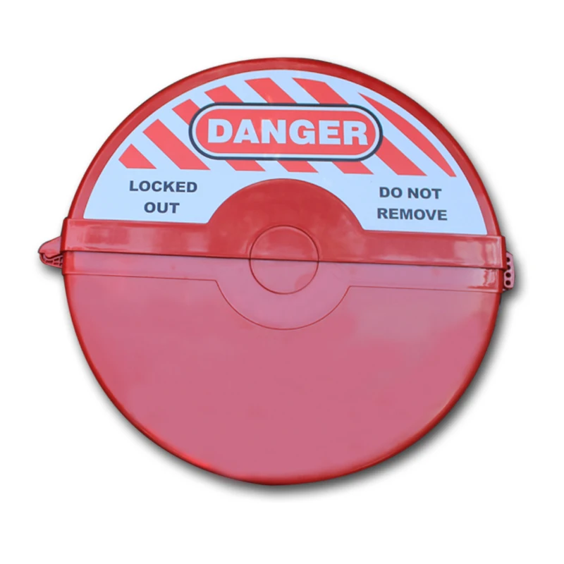 Plastic Standard gate valve lockout device Suitable for Valve handwheel diameter 254-330MM