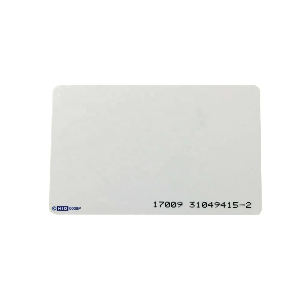 125khz HID 1386 ISO7810 Prox Card II HID Cards H10301 HID Proximity Cards