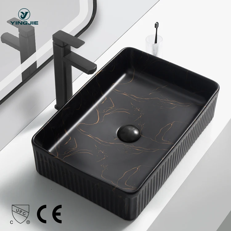 hand wash basin guangzhou sanitary ware rectangular overlaying sink for bathroom house