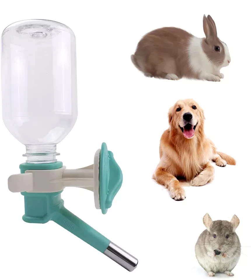 Small Pet Hamster Rabbit Drinking Fountain Chinchilla Guinea Pig Water Bottle Automatic Ball Hanging Type