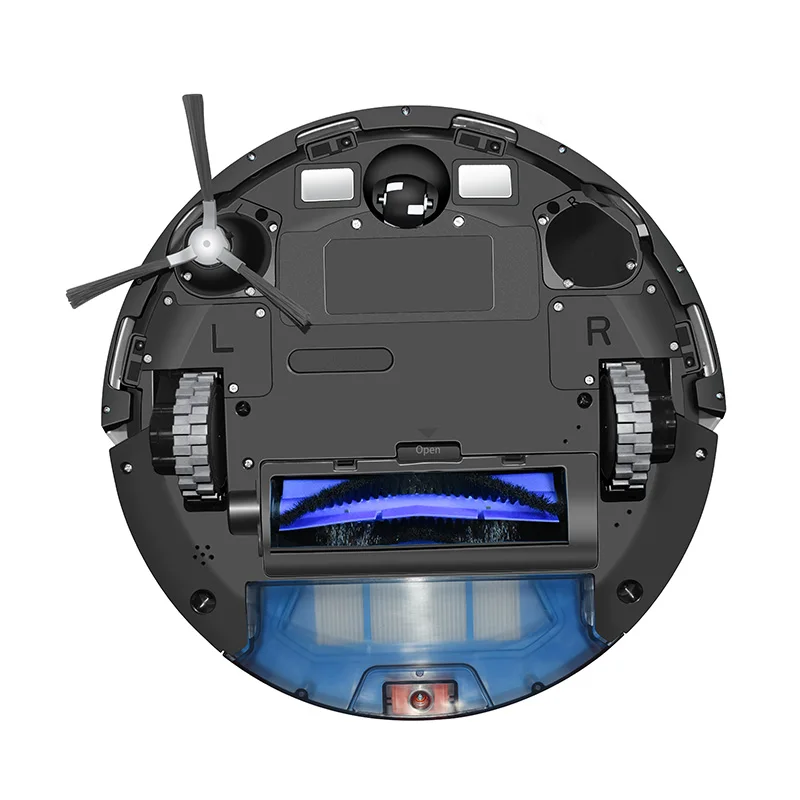 2021 Hot Sale Tuya  Auto Recharge Robot Vacuum Cleaner 2700Pa Suction 3 in 1 Wet and Dry Vacuum Cleaner with APP WIFI Control