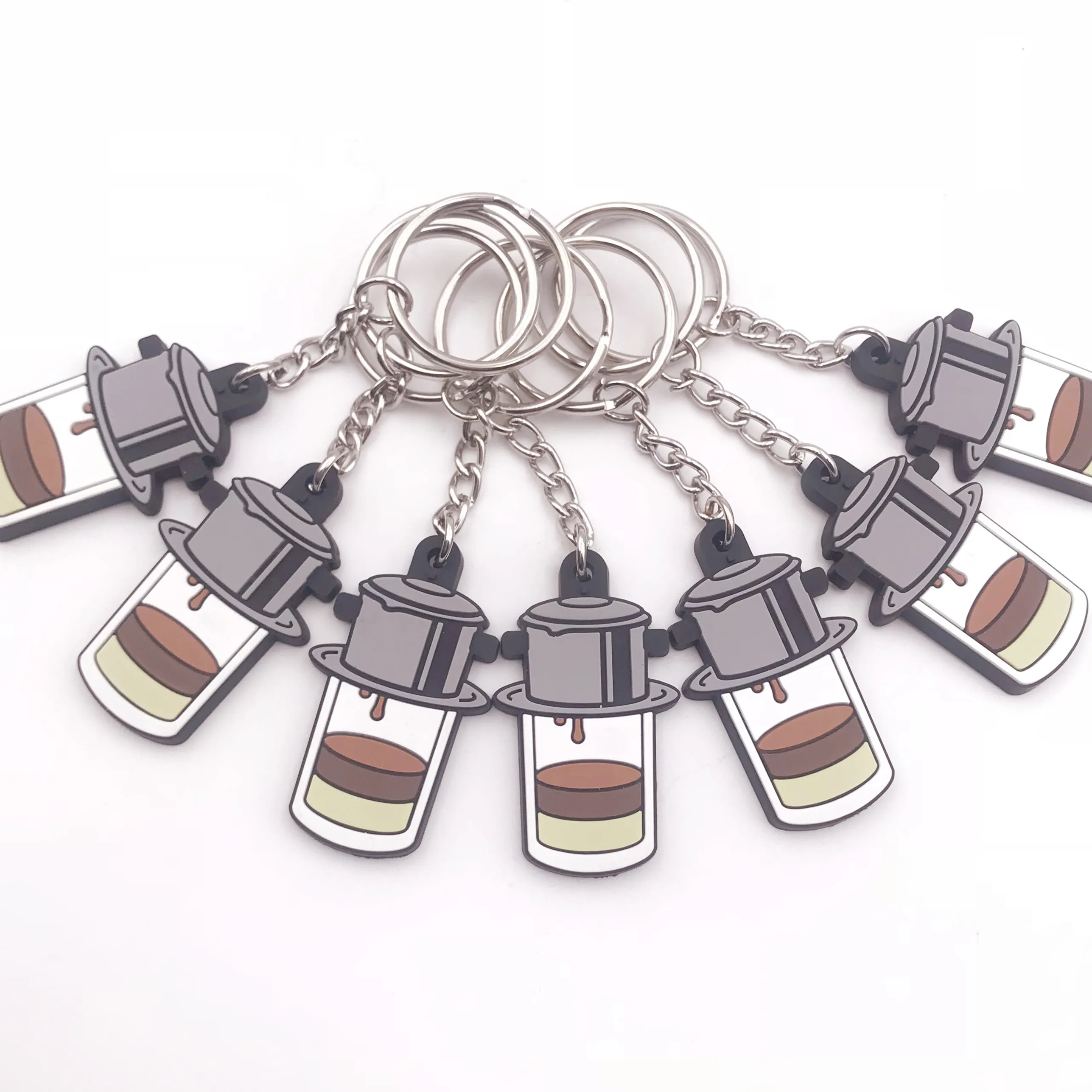 2020 Eco Friendly Free Sample No Minimum Custom Personalized Shaped 3D Soft Pvc Keychain