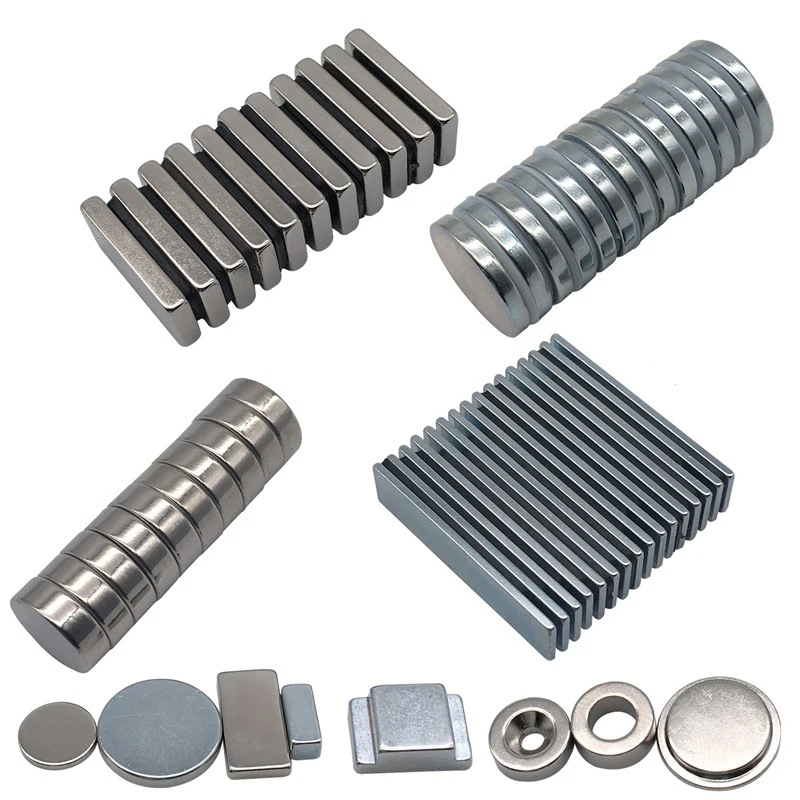 Wholesale Ultra Thin Ndfeb Neodymium Permanent Magnet Customized Strong Ndfeb Magnet