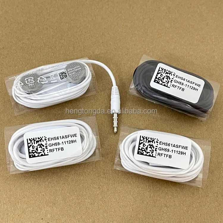 Original Made in Vietnam 3.5mm EHS61 S5830 earphone A71 headset in ear earphones for Samsung Galaxy A3 A5 A6 A7 A10 A20 A51 A50