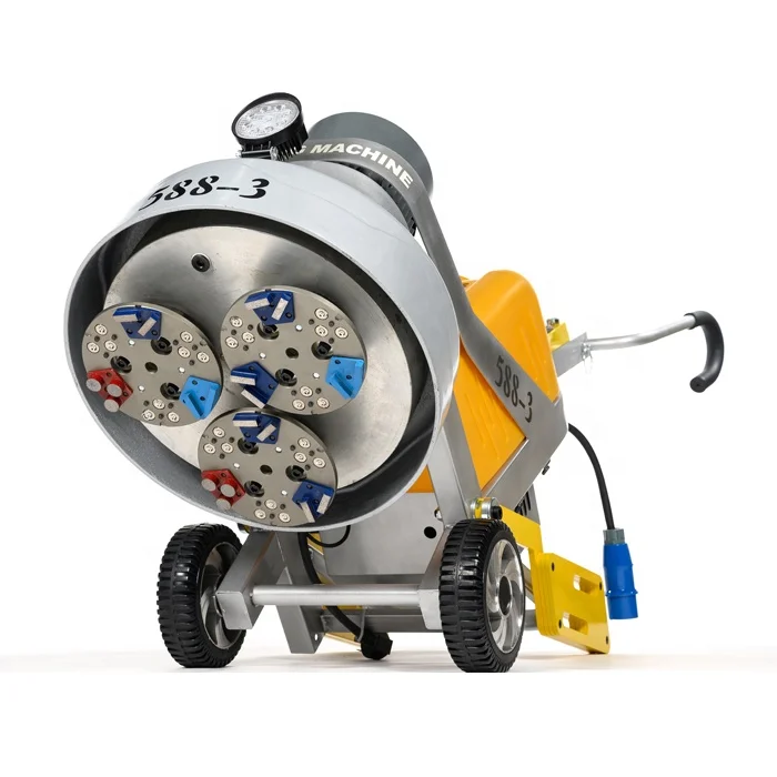 Planetary epoxy floor polishing machines