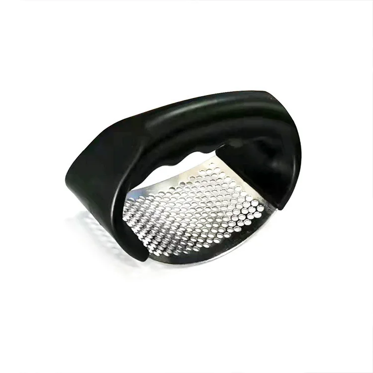 2023 New design manual garlic press stainless steel garlic press rocker arm kitchen gadgets