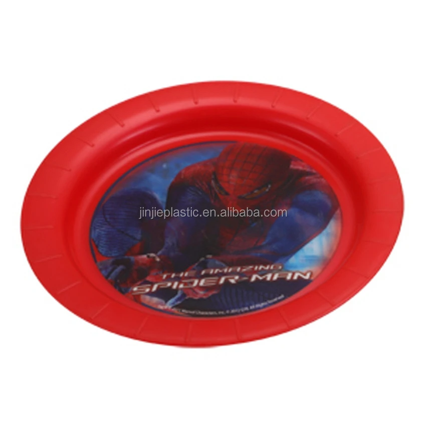 
New design cheap injection plastic plate for promotion 