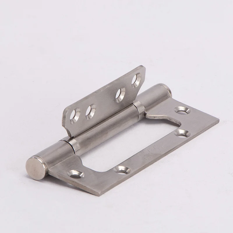 High quality stainless steel butterfly flat door hinge, ball bearing, crown headed pin door hinge for doors and windows