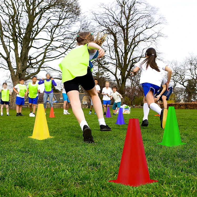 SMARTFIT High Quality Plastic Agility Cones Training Sport Cone Traffic Cones Soccer