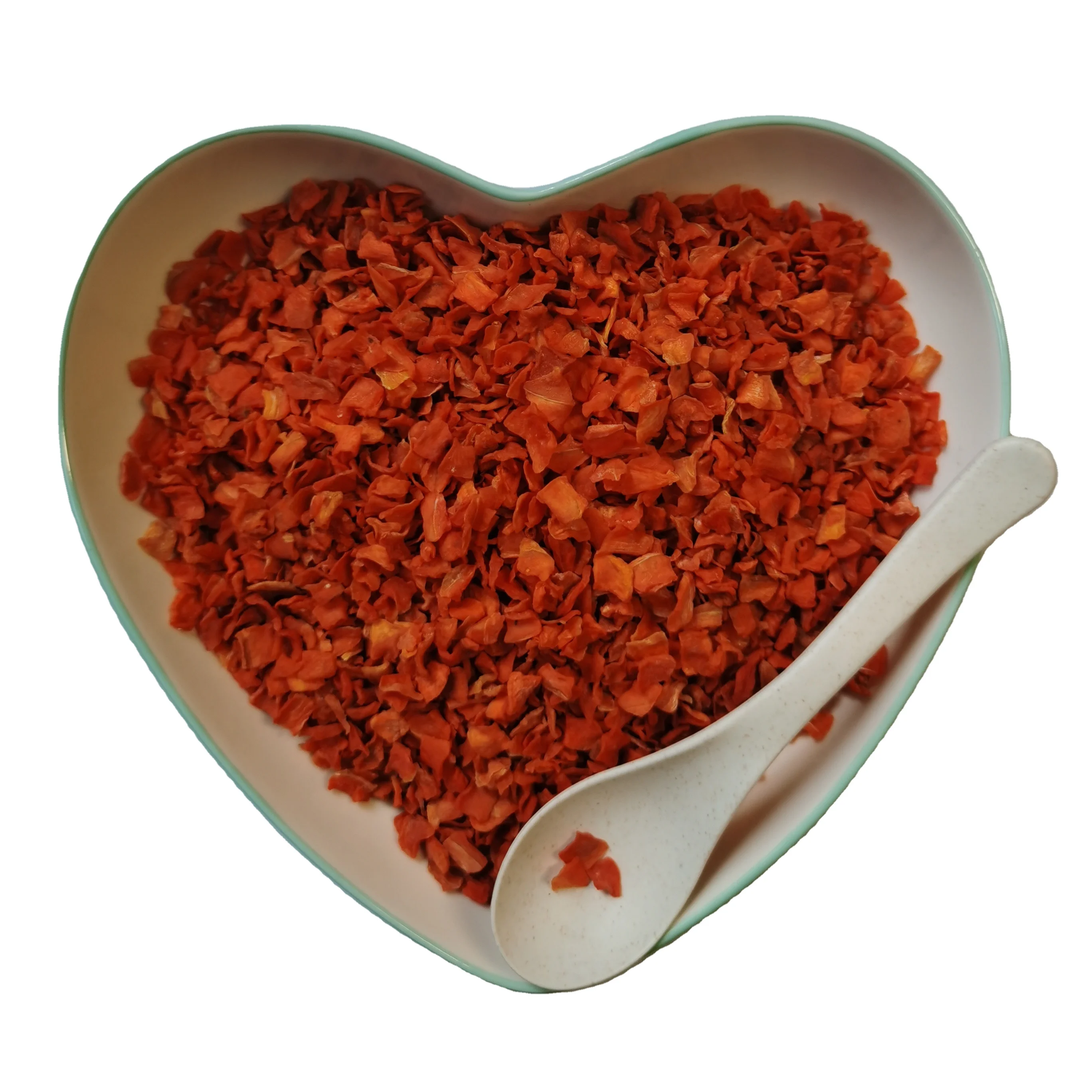 Высокое качество, 100% натуральный чистый новый урожай, сушеные морковские хлопья AD