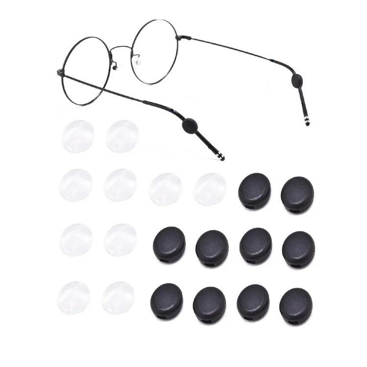 Glasses Accessories Round Transparent Glasses Anti-Slip Sleeves Fixed Eyewear Ear Hooks Non Slip Cover