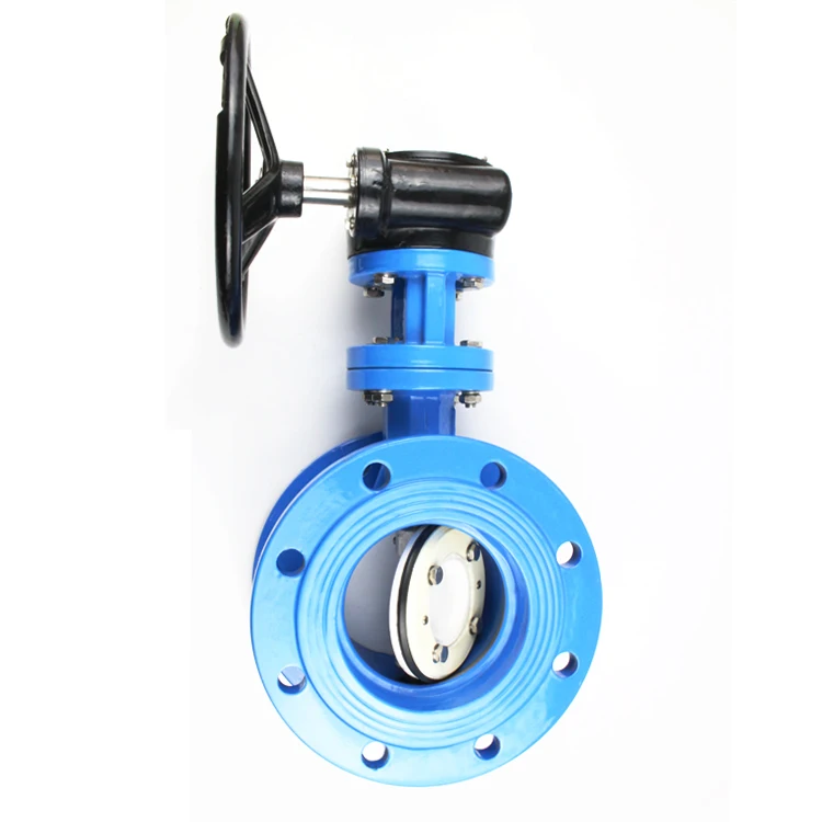 
DN200 400 800 PN10/16 DIN BS WCB Triple Offset Butterfly Valve 