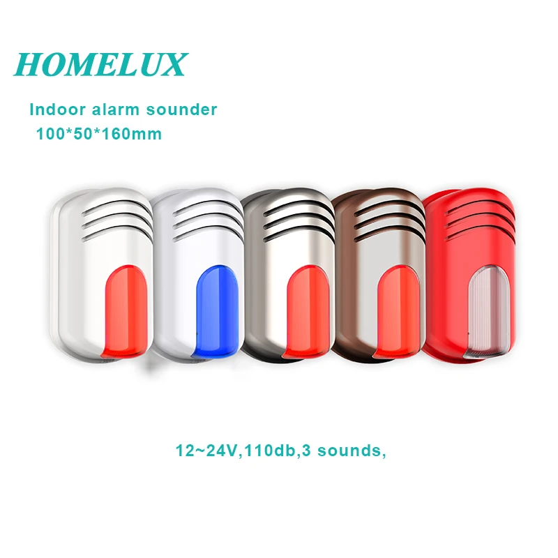 indoor alarm sounder 110db,3 sounds