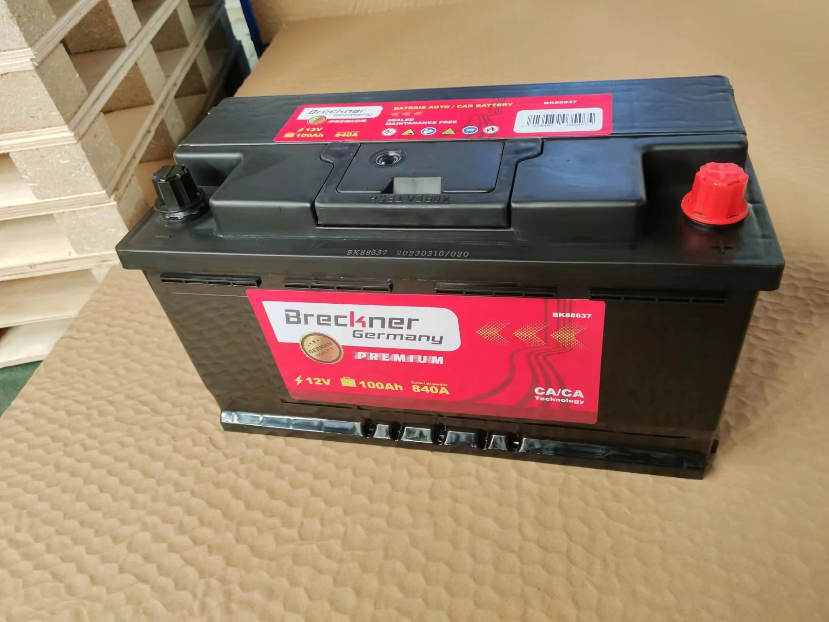 Good Quality Long Service Life MF Lead Acid Car Battery 12V100ah plastic case Scrap Lead Acid Battery