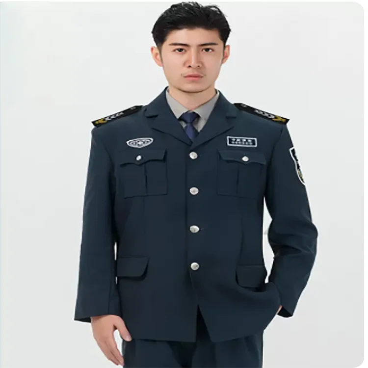 Custom Made Security Apparel Polyester Cotton Security Uniforms For Sale